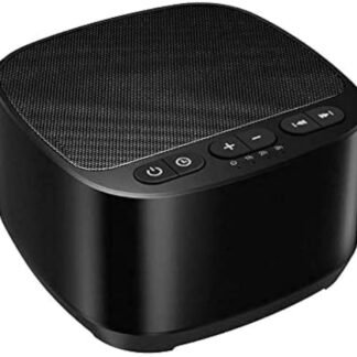 Magicteam Sleep Sound White Noise Machine with 40 Natural Soothing Sounds and Memory Function 32 Levels of Volume Powered by AC or USB and Sleep Timer Sound Therapy for Baby...