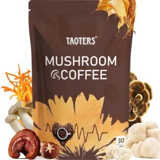 Mushroom Coffee | Enhanced Focus Boosted Immunity Improved Energy | 6 Adaptogenic Mushrooms Cordyceps Reishi King Trumpet Shiitake Lions Mane Turkey Tail | 30 Servings - lunas-mystic-emporium.com Mushroom Coffee | Enhanced Focus, Boosted Immunity, Improved Energy | 6 Adaptogenic Mushrooms: Cordyceps, Reishi, King Trumpet, Shiitake, Lion's Mane & Turkey Tail | 30 Servings