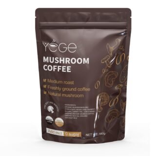 Mushroom Coffee Instant Mushroom Coffee with Cordyceps Reish King Trumpet Shitake Turkey Tail Lions Mane for Energy Focus Positive Mood Immune Support 30 Servings - lunas-mystic-emporium.com Mushroom Coffee, Instant Mushroom Coffee with Cordyceps, Reish, King Trumpet, Shitake, Turkey Tail, Lions Mane for Energy, Focus, Positive Mood & Immune Support (30 Servings)