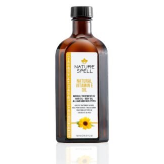 Nature Spell Vitamin E Oil for Hair Growth, Pre-Diluted Oil to Prevent Breakage & Restore Shine, Nourishes Dry Strands and Soothes Split Ends, Multipurpose Use, For All Hair...