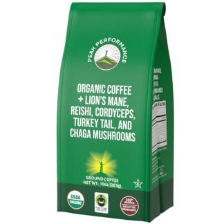Organic Low Acid Mushroom Coffee with Lions Mane Reishi Cordyceps Turkey Tail and Chaga Mushrooms Premium High Altitude Medium Roast Ground Bags Great Tasting Unlike - lunas-mystic-emporium.com Organic Low Acid Mushroom Coffee with Lion's Mane, Reishi, Cordyceps, Turkey Tail, and Chaga Mushrooms. Premium High Altitude Medium Roast Ground Bags. Great Tasting (Unlike...