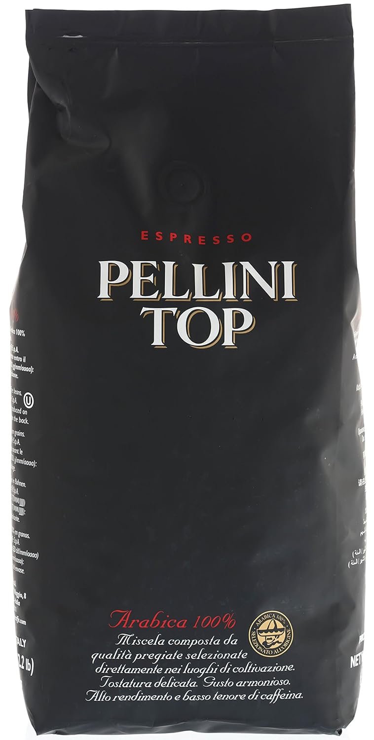 Pellini Caffe Espresso Top 100 Arabica 22 lbs Wholebean - lunas-mystic-emporium.com Pellini Caffe' Espresso Top 100% Arabica, 2.2 lbs Wholebean
