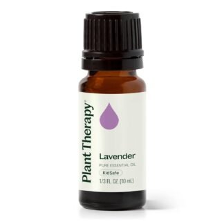 Plant Therapy Lavender Essential Oil 100% Pure, Undiluted, Therapeutic Grade, Aromatherapy Diffuser for Relaxation and Body Care, Healthy Skin and Hair, 10 mL (1/3 oz)