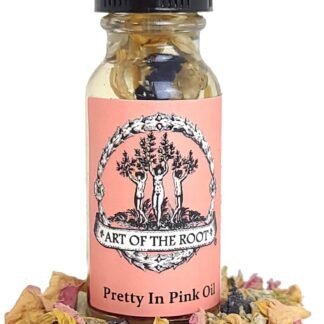 Pretty in Pink Oil 1/2 oz | for Charm, Flirtation, Playful Love & Romance Rituals (Wiccan, Pagan, Magick Rituals & Spells)