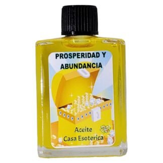 Prosperity & Abundance Oil (Prosperdida Y Abundancia Aceite) Spiritual Anointing Oil by CASA ESOTERICA MAGICK SPACE - Increase Wealth & Success - Attract Good Fortune into Your...