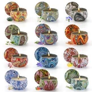 Scented Candles Gift Set 12 Pack Candle for Home Scented Candles Clearance with Gift Box Aromatherapy Non Toxic Candle for Men Women Friends Birthday Mothers Day - lunas-mystic-emporium.com Scented Candles Gift Set, 12 Pack Candle for Home Scented, Candles Clearance with Gift Box, Aromatherapy Non Toxic Candle for Men, Women, Friends Birthday, Mother's Day