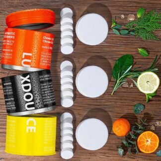 Shower Steamer for Men, Women – 21 Pack Aromatherapy & Sport Shower Bombs with 100% Pure Essential Oils, 3 Scents for Stress Relief & Calm, Summer Relaxation for Dad & Husband,...