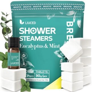 Shower Steamers Aromatherapy - 14 Pack Eucalyptus & Mint Shower Bombs and 5ml Natural Eucalyptus Essential Oils, Nasal Relief, Self Care Stress Relief Gifts for Mom Wife,... - lunas-mystic-emporium.com Shower Steamers Aromatherapy - 14 Pack Eucalyptus & Mint Shower Bombs and 5ml Natural Eucalyptus Essential Oils, Nasal Relief, Self Care Stress Relief Gifts for Mom Wife,...