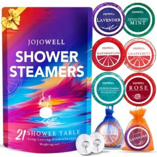 Shower Steamers Aromatherapy - 21Pcs Birthday Gifts for Women, Self Care with Natural Essential Oils Relaxation Home SPA, Womens Gifts for Christmas Stocking Stuffers for...