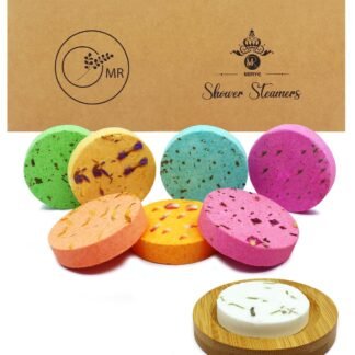 Shower Steamers Aromatherapy - 8 Pack Organic Shower Bombs with Natural Essential Oil, Self Care and Stress Relief Birthday Gifts for Women Men, Home Spa Gifts for Her Mom Wife,...