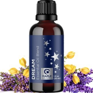 Sleep Essential Oil Blend for Diffuser - Dream Essential Oils for Diffusers Aromatherapy and Relaxation with Clary Sage Ylang-Ylang Roman Chamomile and Lavender for Sleep Time...
