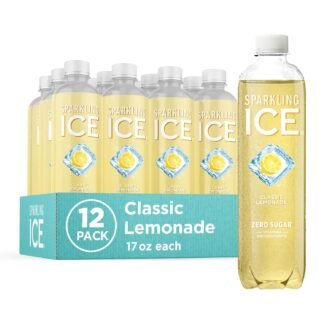 Sparkling Ice Classic Lemonade Sparkling Water Zero Sugar Flavored Water with Vitamins and Antioxidants Low Calorie Beverage 17 oz Bottles Pack of 12 - lunas-mystic-emporium.com Sparkling Ice, Classic Lemonade Sparkling Water, Zero Sugar Flavored Water, with Vitamins and Antioxidants, Low Calorie Beverage, 17 oz Bottles (Pack of 12)