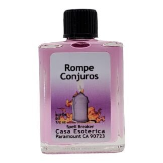Spell Breaker Oil (Rompe Conjuros Aceite) Spiritual Anointing Oil by CASA ESOTERICA MAGICK SPACE - Protection Spell - Break Negative Energy & Unwanted Magick-0.5 FL OZ (1 Pack)