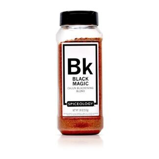 Spiceology – Black Magic Cajun Blackening Seasoning – Bold & Savory Blackening Seasoning for Chicken, Fish, Turkey, and More – Versatile Cajun Spice Blend & Dry Rub – 18 oz