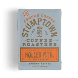 Stumptown Coffee Roasters, Organic Medium Roast Ground Coffee - Holler Mountain 12 Ounce Bag, Flavor Notes of Citrus Zest, Caramel and Hazelnut