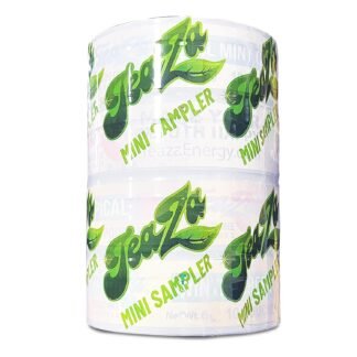 Teaza Herbal Energy Sampler Pack, Healthy Dip Pouches, Nicotine Free Dip - Cool Mint Chill, Cherry Chill, Wintergreen, Tropical (4 Pack)