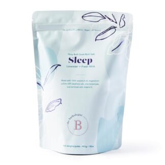 The Bathologist Sleep Fizzy, Lavender & Fresh Mint Bath Soak, Made with Magnesium Sulfate, Dead Sea Salt & Aloe Botanicals, for Restful Sleep and Stress Relief, Approximately 5...