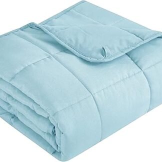 Topcee Weighted Blanket for Adults (20 lbs, 60" x 80") Queen Size Soft Cooling Heavy Blanket Sleeping, Apply to 190-210 lbs Body, Thick Breathable Blanket with Glass Bead, Easy...