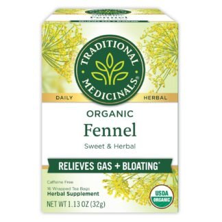 Traditional Medicinals Organic Fennel Tea, 16 Count
