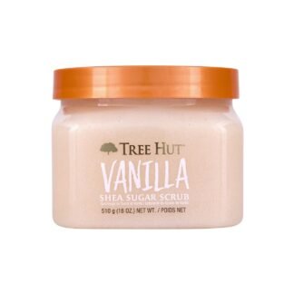 Tree Hut Vanilla Shea Sugar Exfoliating & Hydrating Body Scrub, 18 oz