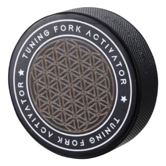 Tuning Fork Activator for Healing Tuning Fork Black Rubber Activator Creates Minimal Nose and Sustained Sound