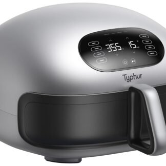 Typhur Dome 2 Air Fryer, Extra Large Airfryer with Superior Airflow, Self-cleaning Smart Digital Fryer with PFAS free Basket for Quick Easy Meals, Fits a 12" Pizza or 4-Slice Toast
