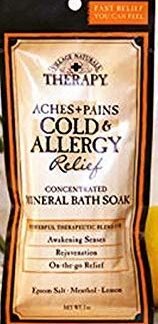 Village Naturals Therapy Cold & Allergy Bath Soak - 2oz, 2 Oz