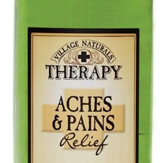 Village Naturals Therapy Foaming Bath Oil, Aches and Pains, 16 Ounce