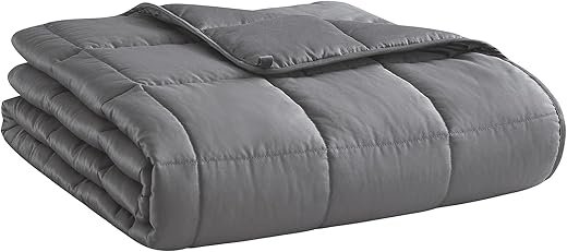 Weighted Blanket for Adults- Dark Grey 48x72 15lbs Twin Full Size Heavy Throw Blanket Cooling Breathable Microfiber with Glass Beads Big Washable All-Season - lunas-mystic-emporium.com Weighted Blanket for Adults- Dark Grey, 48"x72", 15lbs, Twin Full Size Heavy Throw Blanket, Cooling, Breathable, Microfiber with Glass Beads, Big, Washable, All-Season