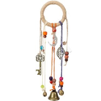 Witch Bells for Door Knob Protection - Wicca Altar Bell for Negative Energy Protection - Witches Bells Door Knob Decor - Bless Home with Positive Energy - Wiccan Bell Witch...