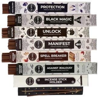 Witchcraft Incense Sticks - Total 120 Insence-Sticks (20 Insense x 6 Inscents) - for Wiccan Witches Brew Wicca Witch Voodoo Spell Pagan Black Magic Protection Against Jealousy +...