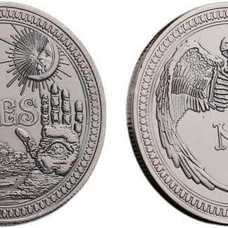 Yes or No Challenge Coins Decision Maker for GameParty Divination Commemorative Coin - lunas-mystic-emporium.com Yes or No Challenge Coins, Decision Maker for Game/Party, Divination Commemorative Coin