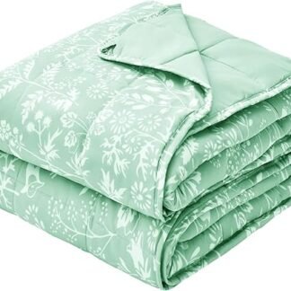 yescool King Size Weighted Blanket for Adults (20 lbs, 80” x 87”, Cerulean) Cooling Heavy Blanket for Sleeping Perfect for 190-210 lbs, Breathable Blanket for Adults & Couple...