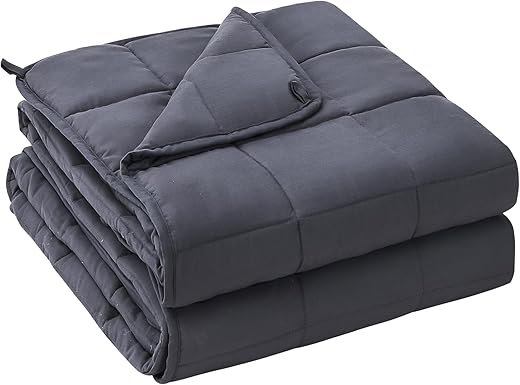 yescool Weighted Blanket for Adults 20 lbs 60 x 80 Grey Cooling Heavy Blanket for Sleeping Perfect for 190-210 lbs Queen Size Breathable Blanket with Premium Glass Bead - lunas-mystic-emporium.com yescool Weighted Blanket for Adults (20 lbs, 60” x 80”, Grey) Cooling Heavy Blanket for Sleeping Perfect for 190-210 lbs, Queen Size Breathable Blanket with Premium Glass Bead,...