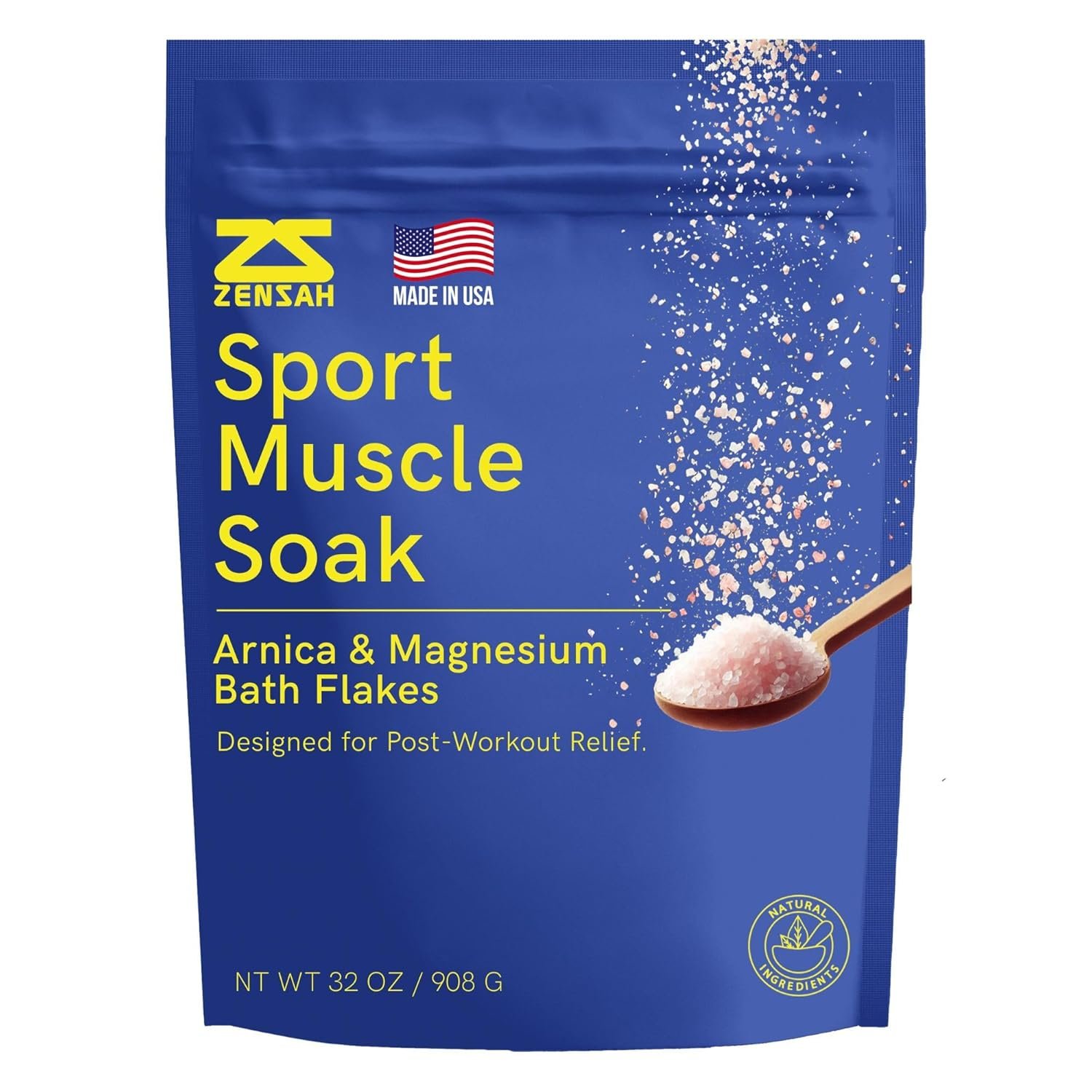 Zensah Muscle Recovery Bath Soak - Magnesium Epsom Salt with Arnica for Post Workout Soreness Relief Soaking Essential Oils Sports Gifts for Athletes Men and Women - lunas-mystic-emporium.com Zensah Muscle Recovery Bath Soak - Magnesium Epsom Salt with Arnica for Post Workout Soreness Relief, Soaking Essential Oils, Sports Gifts for Athletes, Men and Women...