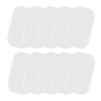 10PCS Car Dashboard Non-Slip Mat, Multifunctional Anti-Slide Sticky Pad for Auto Dashboard, Anti-Slip Dash Pad for Cell Phone, Radar Detector, Keys, Glasses, GPS, Coins...