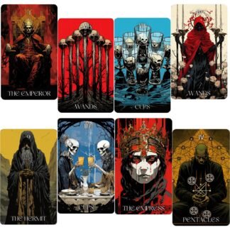 78 Tarot Cards, Tarot Cards Deck with Guide Book for Beginners, Fortune Telling Toys, Durable Cards, Suitable for Beginners to Experts, Creative Art Real Experience.