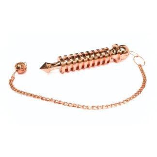 9 Isis Copper Metal Dowsing Pendulum – Energy Healing Tool for Reiki, Divination, Chakra Balancing & Spiritual Practices – Precision Radiesthesia Pendulum for Beginners & Experts