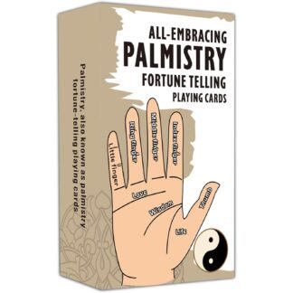 All-Embracing Palmistry Fortune-Telling Playing Oracle Cards, Tarot Cards for Beginners, Unique Oracle Deck and Fun Playing Card, Tarot Deck with Meanings on Them, for Beginners