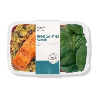 Amazon Kitchen, Moroccan Style Salmon, Single Serve Meal, 12 oz