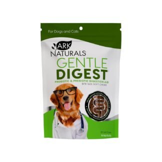 ARK NATURALS Gentle Digest Soft Chews, Vet Recommended Dog and Cat Prebiotics and Probiotics, Digestive and Immune System Support, 120 Count, greens, 326002