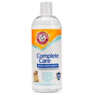 Arm Hammer Complete Care Dental Water Additive for Dogs Dog Breath Freshener Dog Mouth Wash or Dental Rinse Simply Add to Pet Drinking Water for Fresher Breath 16 FL OZ - lunas-mystic-emporium.com Arm & Hammer Complete Care Dental Water Additive for Dogs, Dog Breath Freshener, Dog Mouth Wash or Dental Rinse, Simply Add to Pet Drinking Water for Fresher Breath, 16 FL OZ