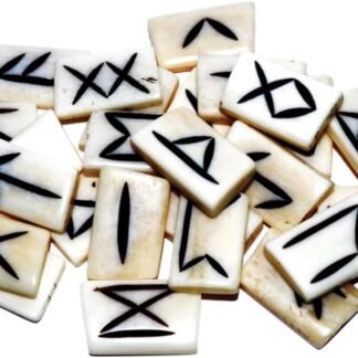 Azure Green RRBON Bone Rune Set