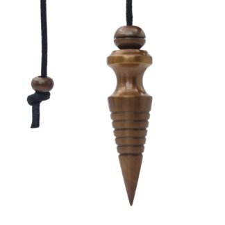 Balanced Pendulum for Spiritual Healing, Well Weighted and Balanced Brass Antique
