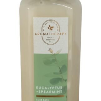 Bath and Body Works Aromatherapy Stress Relief Eucalyptus Spearmint Luxury Bubble Bath 15 Fl Oz