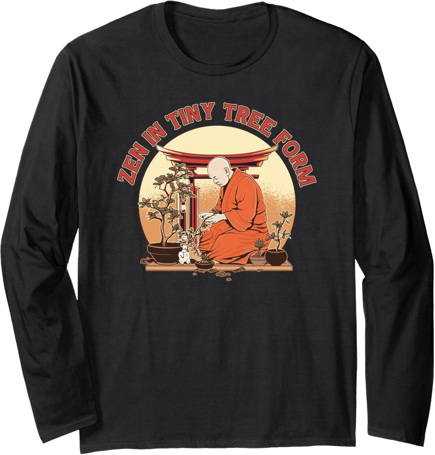 Bonsai tree plant bonsai tree funny sayings Zen-monk bonsai Long Sleeve T-Shirt - lunas-mystic-emporium.com Bonsai tree plant bonsai tree funny sayings Zen-monk bonsai Long Sleeve T-Shirt