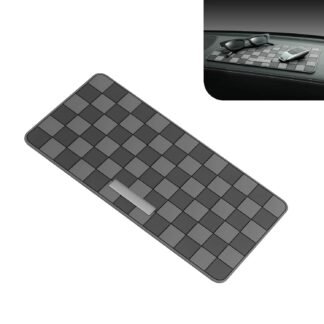 Car Anti-Slip Pad, Multifunctional Dash Mat, Central Control Instrument Table Mobile Phone Fixing Glue Pad, 11.8” x 5.9“ Universal Car Interior Accessories (Gray)