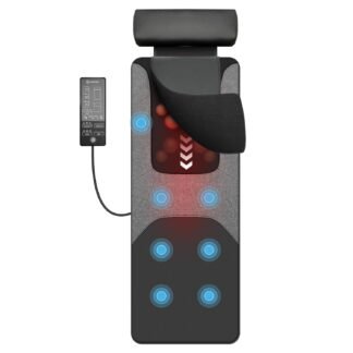 COMFIER Shiatsu Full Body Massage Mat with Heat, Back Massage Pad for Pain Relief Deep Tissue Kneading & Vibration Heating Chair Massager for Recliner, Sofa, Bed, Christmas...