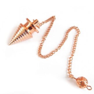 Copper Metal Dowsing Pendulum Unique Design Reiki Chakra Pendulum Cone Shape Designer Healing Pendulum Pendulum for Divination - lunas-mystic-emporium.com Copper Metal Dowsing Pendulum, Unique Design Reiki Chakra Pendulum, Cone Shape Designer Healing Pendulum. Pendulum for Divination.