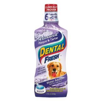 Dental Fresh Advanced Plaque and Tartar Water Additive 17oz Dog Teeth Cleaning Formula to Freshen Breath and Improve Cat Dog Dental Care - lunas-mystic-emporium.com Dental Fresh Advanced Plaque and Tartar Water Additive, 17oz – Dog Teeth Cleaning Formula to Freshen Breath and Improve Cat & Dog Dental Care